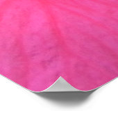 ホットピンクハイビスカス2個 ポスター (角)