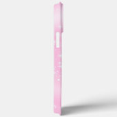 ホットピンクバレリナダンススパークルパーソナライズされた Case-Mate iPhoneケース (裏面 / 右)