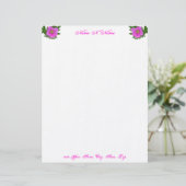 ホットピンクビーチバラレターヘッド レターヘッド (スタンド正面)