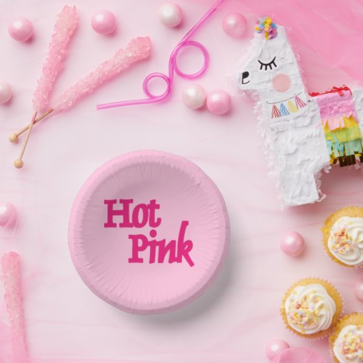 ホットピンクピンク紙丼 ペーパーボウル (パーティー)