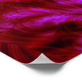 ホットピンクファイアウォール ポスター (角)