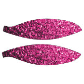 ホットピンクフェイクグリッターの輝ききらきら光る バスケットボール (パネル)