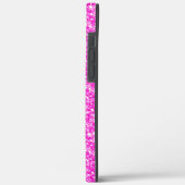 ホットピンクフェイクグリッター Case-Mate iPhoneケース (裏面 / 左)