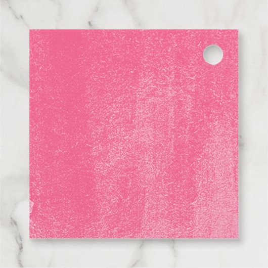 ホットピンクフローラキンセアニェラ フェイバータグ (裏面)