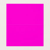 ホットピンクブライトカラフルの結婚かわいいシックガーリー 名刺 (内部フラット)