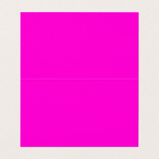 ホットピンクブライトカラフルの結婚かわいいシックガーリー 名刺 (内部フラット)