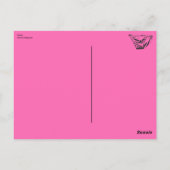 ホットピンクブリーフ ポストカード (裏面)