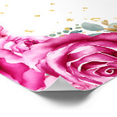 ホットピンクプリンセスキンセアニェラウェルカム ポスター (角)