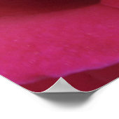 ホットピンクプリント ポスター (角)