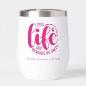 ホットピンクプールライフ (背面)