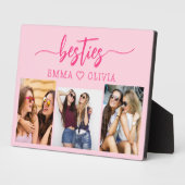 ホットピンクベスティーズ友達3フォトコラージュキープサケ フォトプラーク (側面)