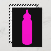 ホットピンクベビーボトル ポストカード (正面/裏面)