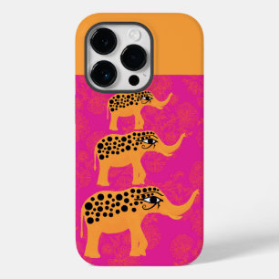 ホットピンクホルスアイゾウiPhoneケース Case-Mate iPhone 14 Proケース