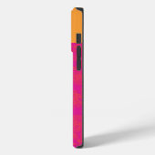 ホットピンクホルスアイゾウiPhoneケース Case-Mate iPhoneケース (裏面 / 左)