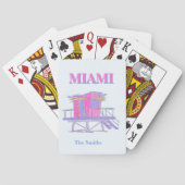 ホットピンクマイアミ トランプ (裏面)