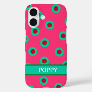 ホットピンクマクシマリスト iPhone 16ケース