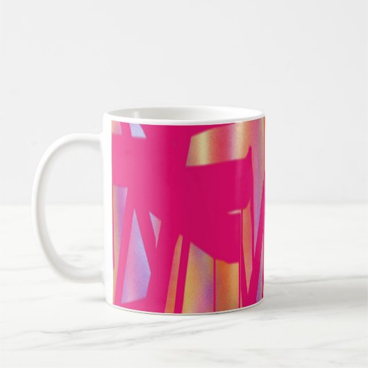 ホットピンクマグ コーヒーマグカップ (左)