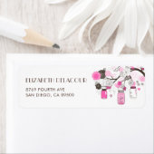 ホットピンクメイソンジャース結婚フローラ住所 シール (インサイチュ)