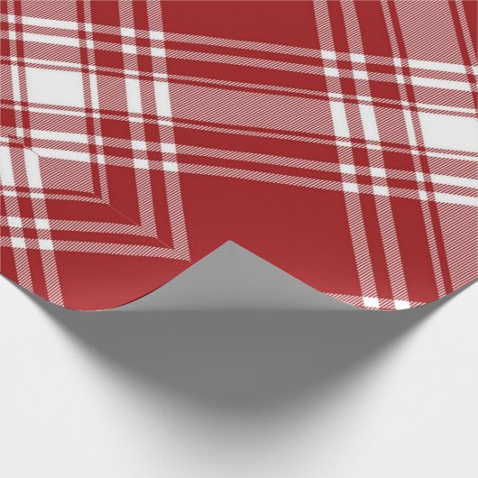 ホットピンクモダングルービークリスマス ラッピングペーパー (角)