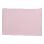 ホットピンクモダンスクリプガーリートのモノグラム名 枕カバー (裏面)