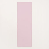 ホットピンクモダンスクリプガーリートモノグラム名ヨガ ヨガマット (裏面)