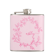 ホットピンクモノグラムガールズバチェロレッテ