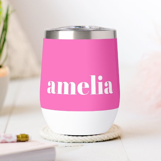 ホットピンクモノグラム