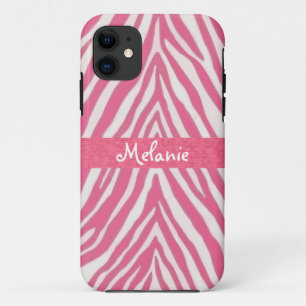ホットピンクモノグラムiPhoneケース iPhone 11 ケース