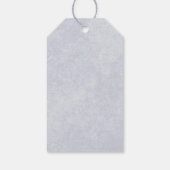 ホットピンクリップグラマラスイラストレーションありがとう ギフトタグ (裏面)