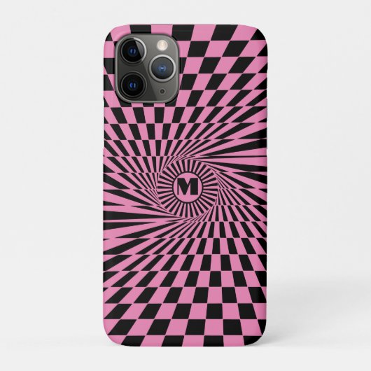 ホットピンクレイカスタムズSun Graphic Case-Mate iPhoneケース (裏)