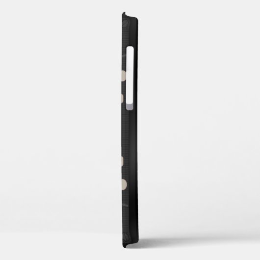 ホットピンクレトロカセットテーパーソナライズされたプケース Case-Mate iPhoneケース (裏面 / 左)