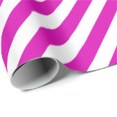 ホットピンクワイドストライプ ラッピングペーパー (ロールコーナー)