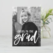 ホットピンク応援から卒業写真へ 招待状 (スタンド正面)