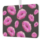 ホットピンク抽象芸術唇 カーエアーフレッシュナー (左)