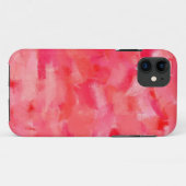 ホットピンク抽象芸術絵画アート4 Case-Mate iPhoneケース (裏面(横))
