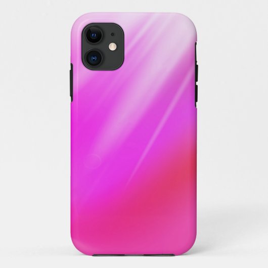 ホットピンク抽象芸術背景 Case-Mate iPhoneケース (裏面)