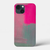 ホットピンク抽象芸術 Case-Mate iPhoneケース (裏面)