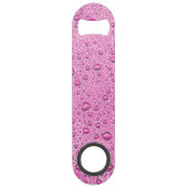 ホットピンク水滴 スピード栓抜き (裏面)