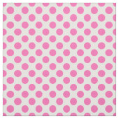 ホットピンク水玉模様 ファブリック (見本)
