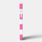 ホットピンク水玉模様 Case-Mate iPhoneケース (裏面 / 左)