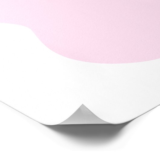 ホットピンク波赤ピンクの赤いフローラの赤いシャワーへようこそ ポスター (角)