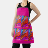 ホットピンク砂漠インスピレーションエプロン エプロン (インサイチュ)