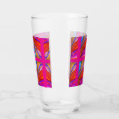 ホットピンク砂漠インスピレーション飲みグラス タンブラーグラス (左)