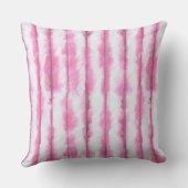 ホットピンク絞りデザイナーデコル クッション (裏面)