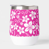 ホットピンク色のブルーハワイ模様 (右面)