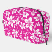 ホットピンク色のブルーハワイ模様 ドップキット (右コーナー)