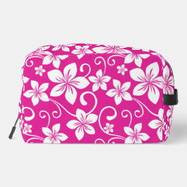 ホットピンク色のブルーハワイ模様 ドップキット