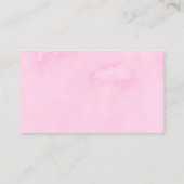 ホットピンク菊 名刺 (裏面)