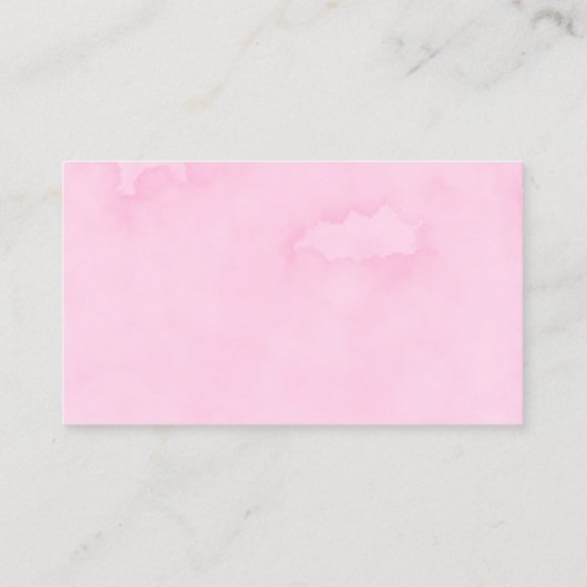 ホットピンク菊 名刺 (裏面)