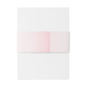 ホットピンク葉の花は結婚緑 招待状ベリーバンド (裏面例)